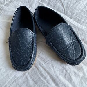 Boys Blue Loafers size c12.5